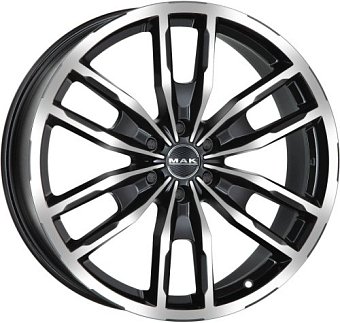 MAK Peak 7,5x17 6x139,7 ET38 dia 67,1 black mirror