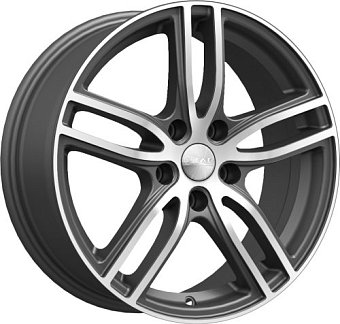 Скад Брайтон 7x17 5x114,3 ET37 dia 66,6 алмаз бархат новый