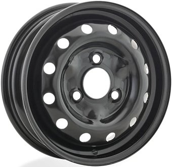 ALCAR STAHLRAD (KFZ) 6664 6x16 5x100 ET35 dia 57,1 Black ALCAR STAHLRAD (KFZ) 6664 6x16 5x100 ET35 dia 57,1 Black