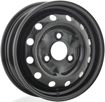 ALCAR STAHLRAD (KFZ) 6664 6x16 5x100 ET35 dia 57,1 Black ALCAR STAHLRAD (KFZ) 6664 6x16 5x100 ET35 dia 57,1 Black