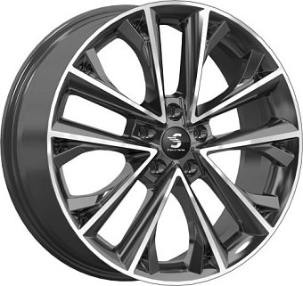 Premium Replica Wheels КР012 7x18 5x108 ET36 dia 65,1 diamond black gris