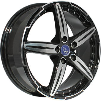 YST X-22 7x17 5x112 ET43 dia 66,6 BKF YST X-22 7x17 5x112 ET43 dia 66,6 BKF