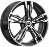 K&K Karrera Light 7x18 5x108 ET35 dia 67,1 алмаз черный Россия