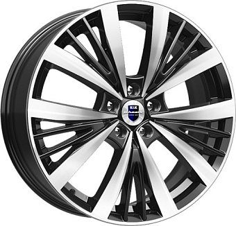 K&K Марвел 7,5x19 5x108 ET45 dia 67,1 алмаз черный SK