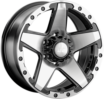 LS wheels 1284 8x17 6x139,7 ET25 dia 106,1 BKF