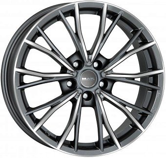 MAK Mark 7,5x17 5x112 ET52 dia 66,6 gunmetal mirror face