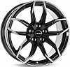 Rial Lucca 7.5x17 5x114.3 ET37 dia 70.1 diamond black front polished