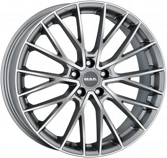 MAK Speciale 9x21 5x112 ET25 dia 66,45 graphite mirror face