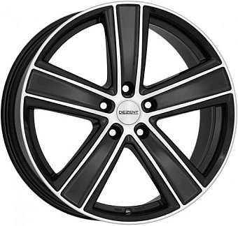 Dezent TH dark 8x18 5x108 ET45 dia 70,1 black polished