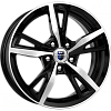 K&K Фишт 6,5x16 5x105 ET39 dia 56,6 алмаз черный