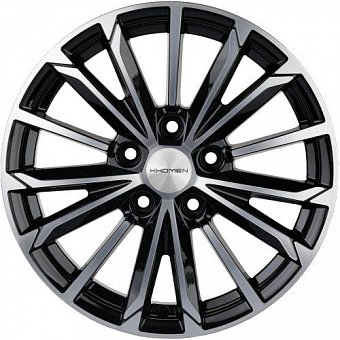 Khomen Wheels KHW1611 (Corolla) 6,5x16 5x114,3 ET45 dia 60,1 black-FP Россия