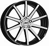 AEZ Straight 7.5x17 5x112 ET40 dia 70.1 black polished