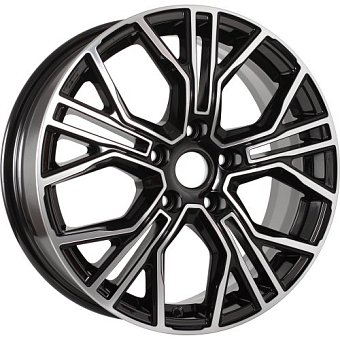Скад Тибет 6,5x17 5x114,3 ET37 dia 66,6 алмаз черный Россия