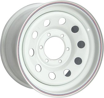 Offroad wheels Toyota 7x16 6x139,7 ET30 dia 110,5 белый