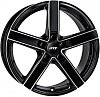ATS Emotion 7x16 5x112 ET48 dia 57,1 diamond black front polished