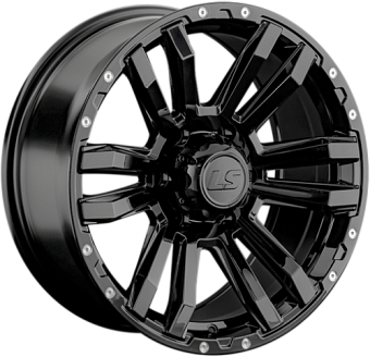 LS wheels 1339 9x18 6x139,7 ET15 dia 106,1 BK