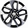 Khomen Wheels KHW1703 (A4) 7x17 5x112 ET46 dia 66,6 black-FP