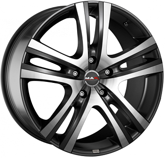 MAK Aria 9,5x20 5x127 ET45 dia 71,6 gun metallic mirror