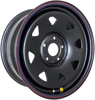 Offroad wheels JEEP 8x16 5x127 ET0 dia 75 черный