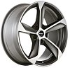 Borbet S 8,5x19 5x114,3 ET45 dia 72,6 graphite polished matt