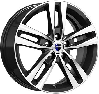 K&K Rassvet 6,5x16 5x108 ET50 dia 63,3 алмаз черный Россия