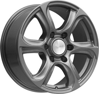 Скад Скала 7,5x17 6x139,7 ET30 dia 67,1 графит Россия