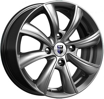 K&K Бриз 6x15 4x100 ET45 dia 54,1 дарк платинум Россия