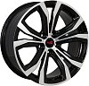 Replica Concept Lexus (LX527) 8x18 5x114,3 ET30 dia 60,1 BKF