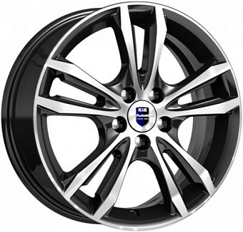 K&K Samara 6x16 5x114,3 ET45 dia 67,1 алмаз черный SK