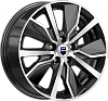 K&K Гамбит 6,5x16 5x108 ET50 dia 63,35 алмаз черный Россия