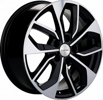 Khomen Wheels KHW1703 (Tiguan) 7x17 5x112 ET40 dia 57,1 black-FP Россия