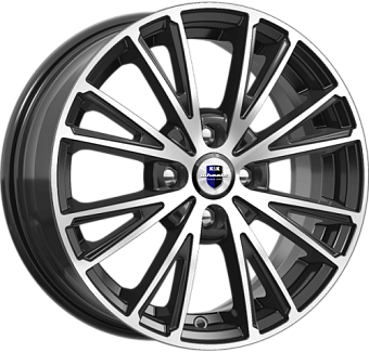 K&K Меандр 6x16 4x100 ET50 dia 60,1 алмаз черный