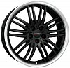 Alutec BlackSun 8,5x18 5x114,3 ET40 dia 70,1 racing black lip polished