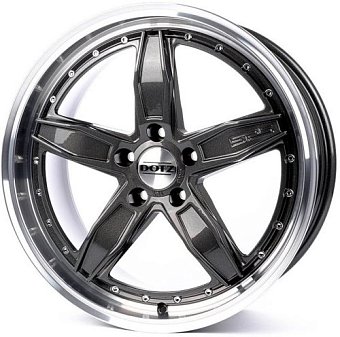 Dotz SP5 dark 8x18 5x120 ET35 dia 72,6 anthracite polished lip Dotz SP5 dark 8x18 5x120 ET35 dia 72,6 anthracite polished lip