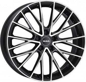 MAK Speciale 8,5x19 5x112 ET30 dia 66,6 black mirror