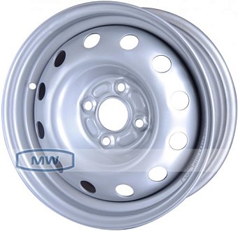 Magnetto 14005 S AM Volkswagen 5,5x14 4x100 ET35 dia 57,1 silver Magnetto 14005 S AM Volkswagen 5,5x14 4x100 ET35 dia 57,1 silver