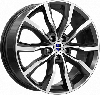 K&K Портер 7,5x18 5x114,3 ET37 dia 66,6 алмаз черный Россия