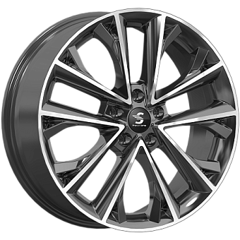 K&K Premium Series КР012 Tiggo 7 Pro 7x18 5x108 ET33 dia 60,1 diamond black gris