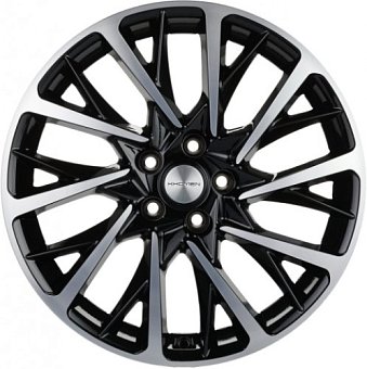 Khomen Wheels KHW1804 (DFM AX7/580/Evolute i-Pro) 7,5x18 5x108 ET45 dia 65,1 black-FP