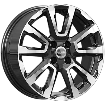 K&K Premium Series КС1026 (16_Vesta Cross) 6,5x16 4x100 ET43 dia 60,1 алмаз черный Россия