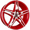 Borbet XRT 8x18 5x112 ET35 dia 72,6 red front polished