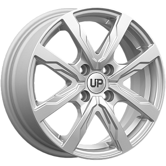 Wheels UP Up122 6x15 4x100 ET39 dia 56,6 silver classic