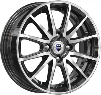 K&K Квант 5,5x14 4x98 ET35 dia 58,5 алмаз черный Россия