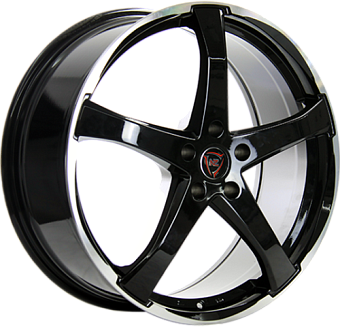 NZ F-51 8,5x20 5x150 ET60 dia 110,5 BKPL NZ F-51 8,5x20 5x150 ET60 dia 110,5 BKPL