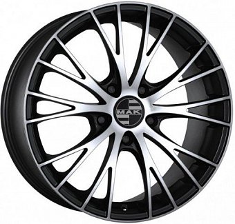 MAK Rennen 9x21 5x112 ET26 dia 66,6 ice black