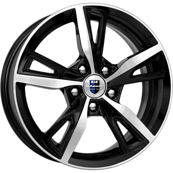 K&K Фишт 6,5x16 5x114,3 ET40 dia 67,1 алмаз черный