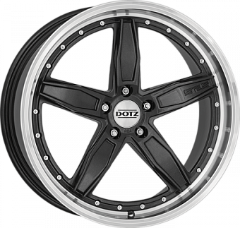 Dotz SP5 dark 8,5x19 5x112 ET25 dia 70,1 anthracite polished lip