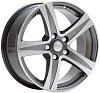 Скад Сакура 7,5x17 5x114,3 ET40 dia 66,1 алмаз грей