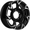 Khomen Wheels KHW1505 (Jimny) 5,5x15 5x139,7 ET5 dia 108,1 black-FP