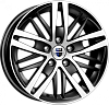 K&K Fencer 7x16 5x110 ET38 dia 65,1 алмаз черный Россия